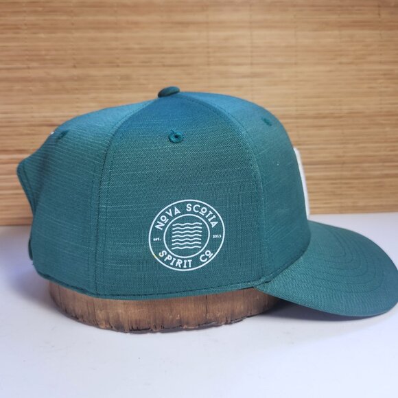 Puma P Snapback Hat Cap Green White Logo Adjustable Nova Scotia Spirit Co - Picture 3 of 10